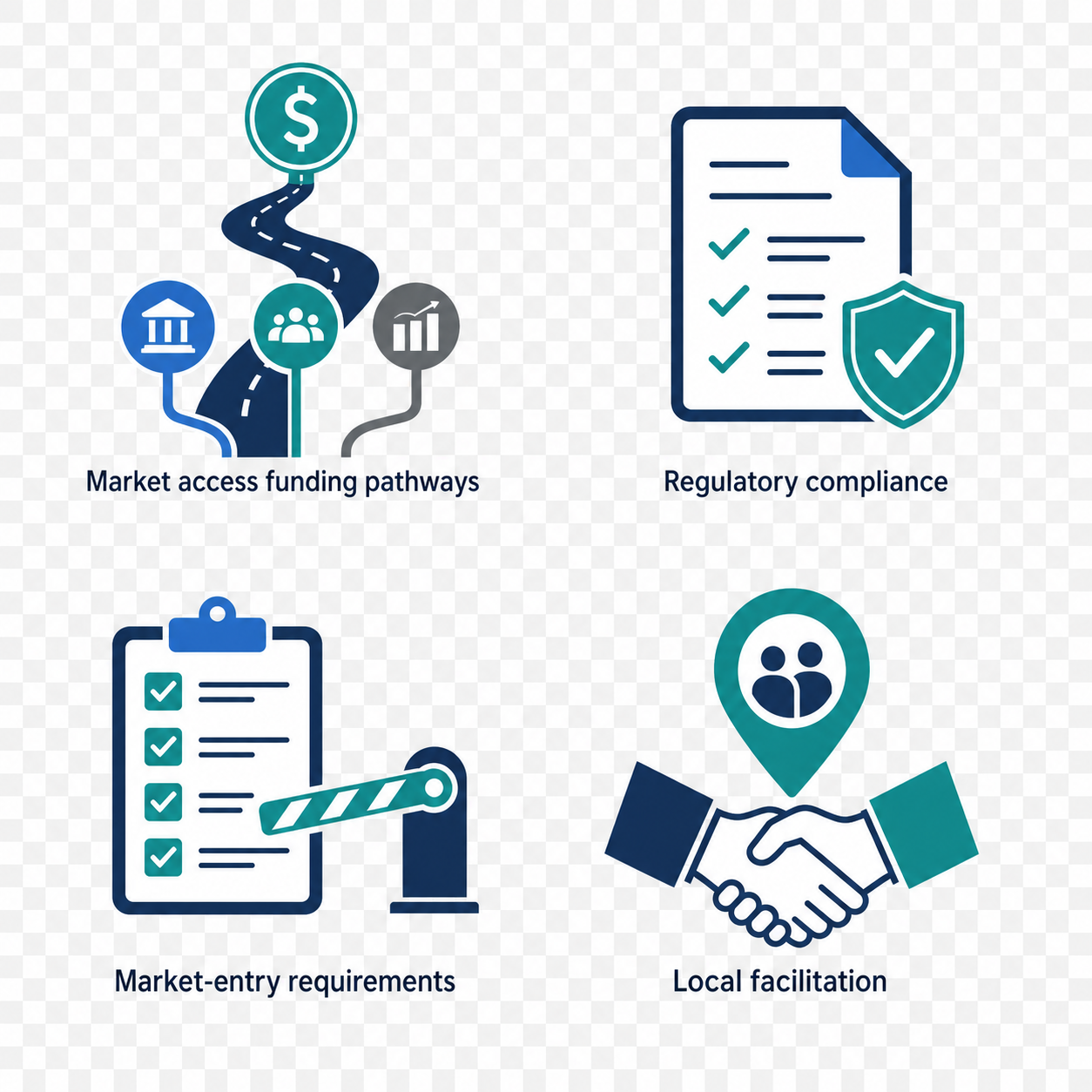 Business Growth Icon Set